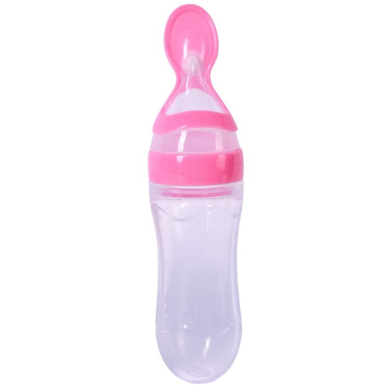 Biberon avec cuillère pour nouveau-né | EasyBottle™ - Maman bébé bonheur